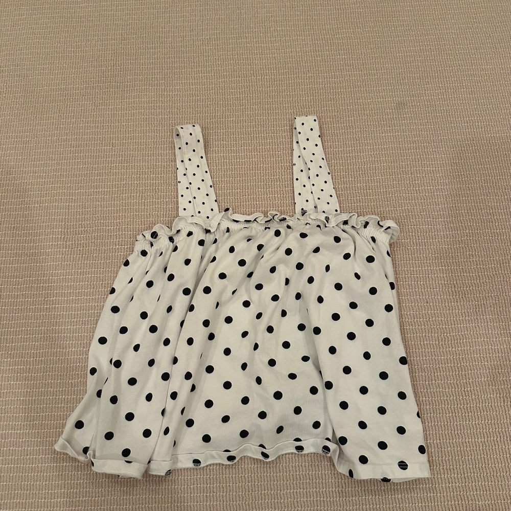 Zara Polka Dot Top